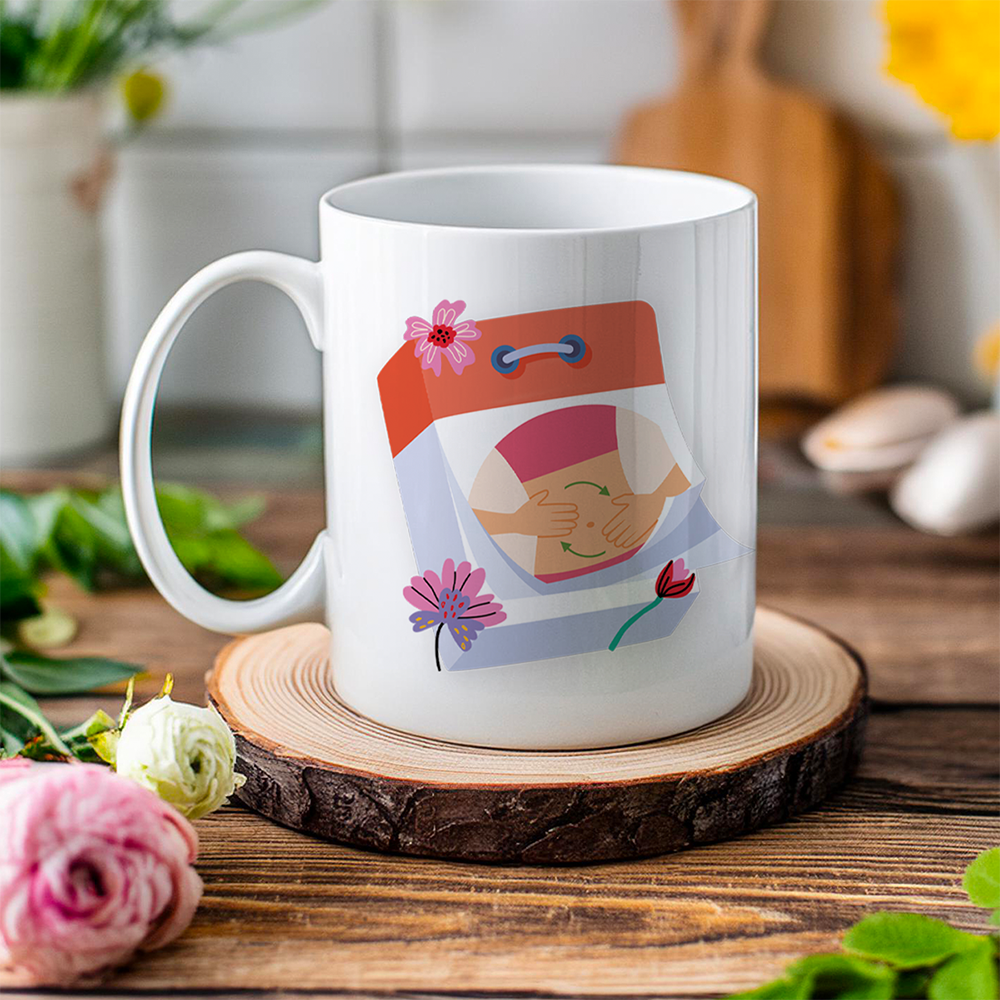 Taza 11oz ombligo de semana