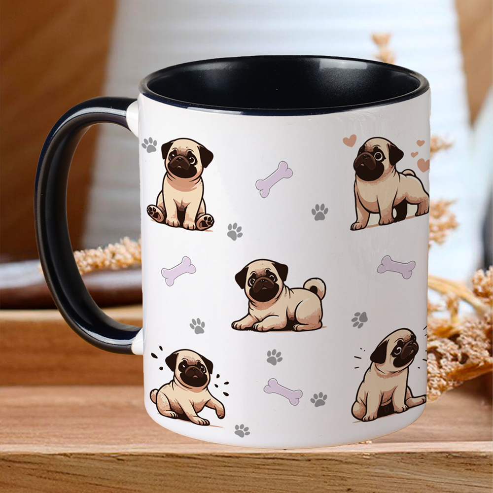 Taza 11oz baby PUGS