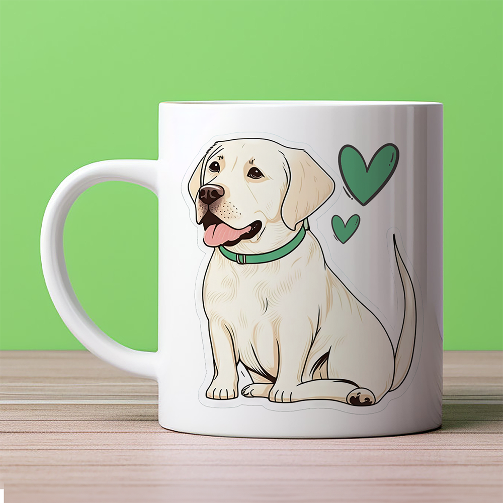 Taza 11oz Perrito labrador