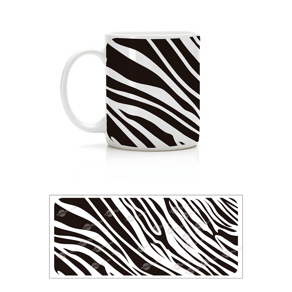 Taza 11oz Diseño de cebra