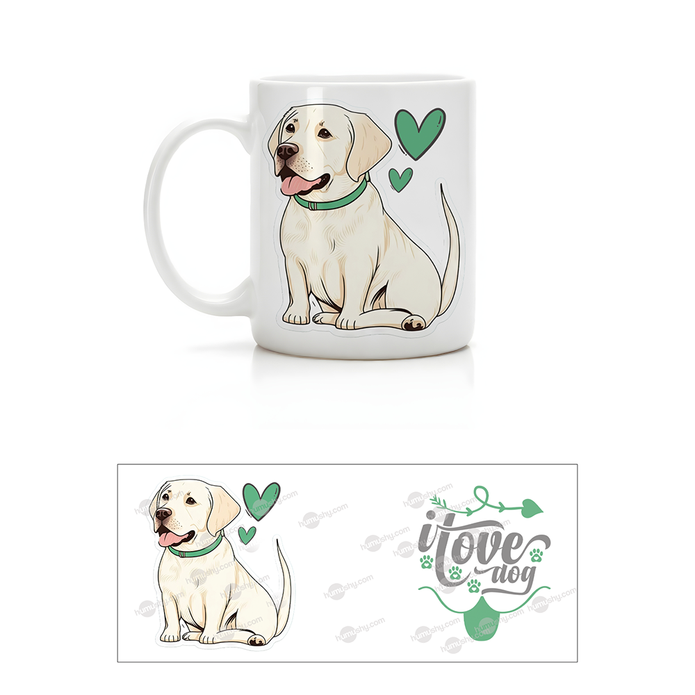 Taza 11oz Perrito labrador