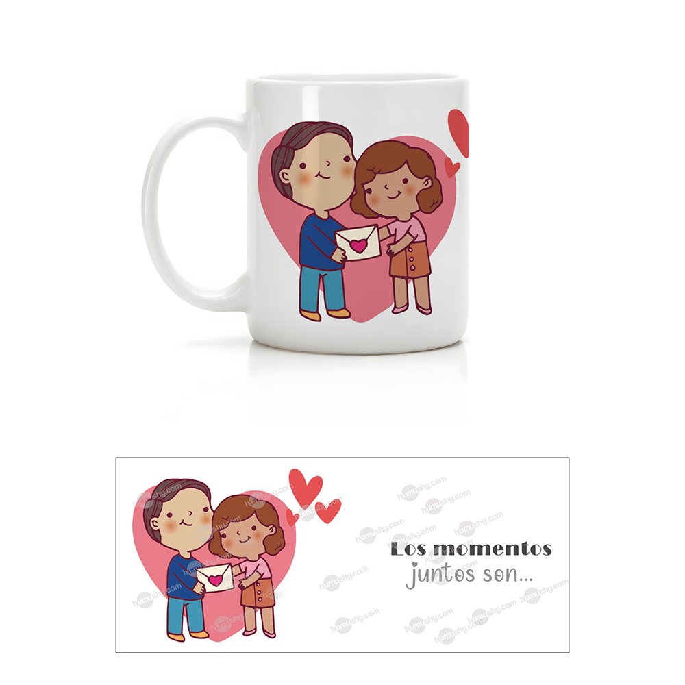 Taza 11oz Parejas Recuerdos para toda la vida