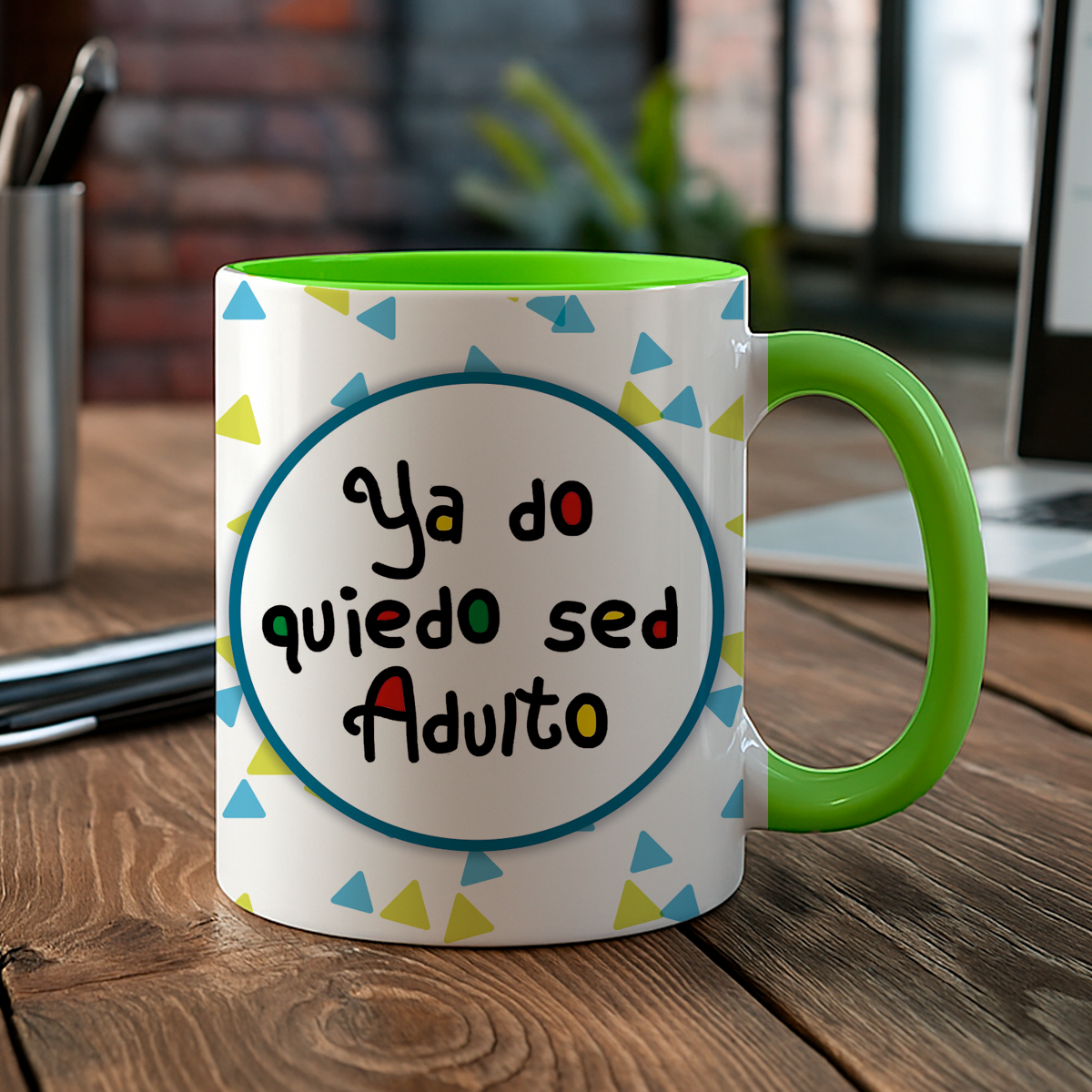 Taza de cerámica decorativa de 11Oz con diseño de Carlitos- rugrats - Humushy 90s