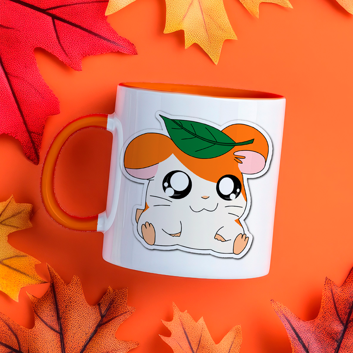 Taza de cerámica decorativa de 11Oz Con diseño de tu personaje favorito Ideal para amantes de estos increíbles hámster