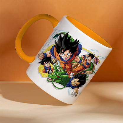 Taza de cerámica de 11Oz Dragon B