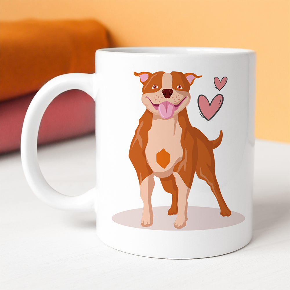 Taza cerámica de 11oz Pibull