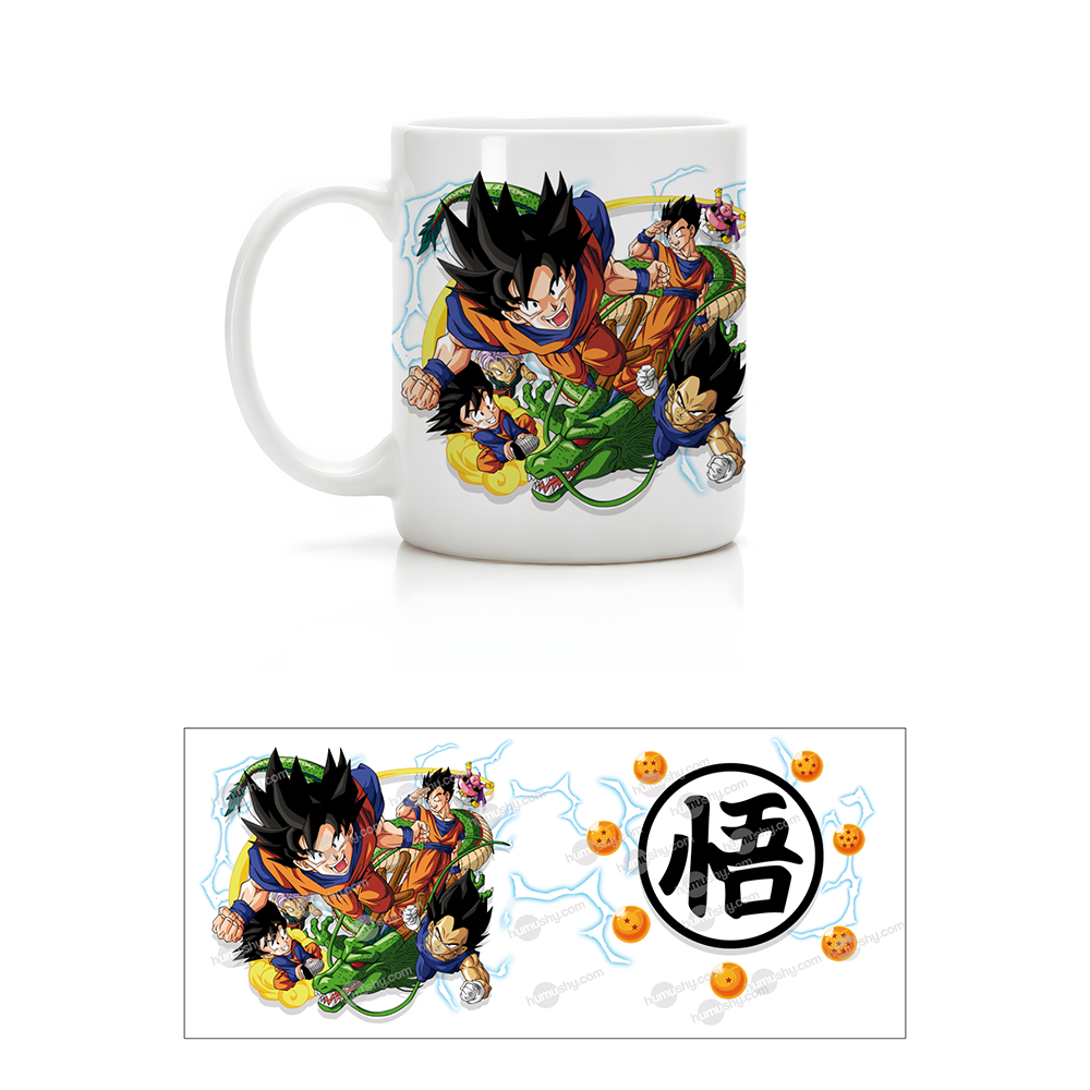 Taza de cerámica de 11Oz Dragon B