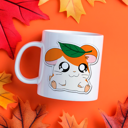 Taza de cerámica decorativa de 11Oz Con diseño de tu personaje favorito Ideal para amantes de estos increíbles hámster