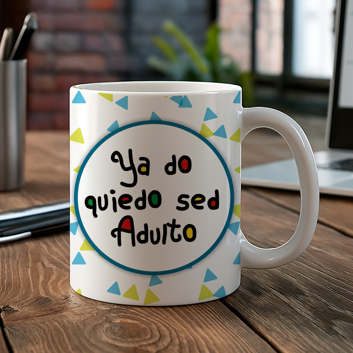 Taza de cerámica decorativa de 11Oz con diseño de Carlitos- rugrats - Humushy 90s