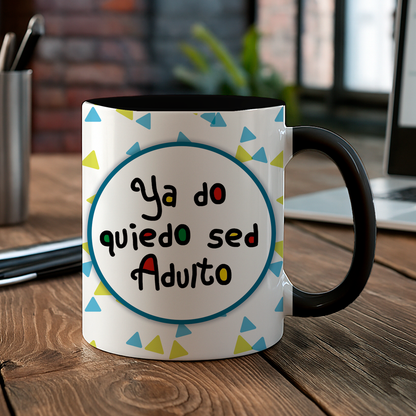 Taza de cerámica decorativa de 11Oz con diseño de Carlitos- rugrats - Humushy 90s