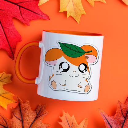 Taza de cerámica decorativa de 11Oz Con diseño de tu personaje favorito Ideal para amantes de estos increíbles hámster