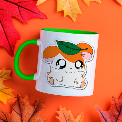 Taza de cerámica decorativa de 11Oz Con diseño de tu personaje favorito Ideal para amantes de estos increíbles hámster