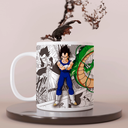 Taza 11oz Dragon Ball GOKU - VEGETA