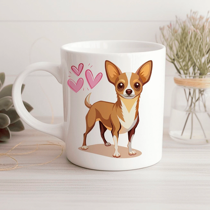 Taza 11oz Perrito Chihuahua