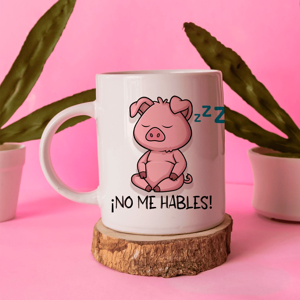 Taza 11oz Mal del puerco