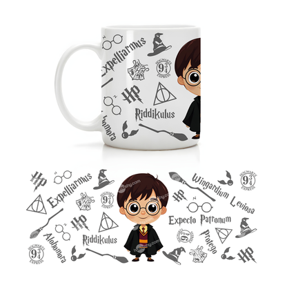 Taza 11 oz Harry Potter