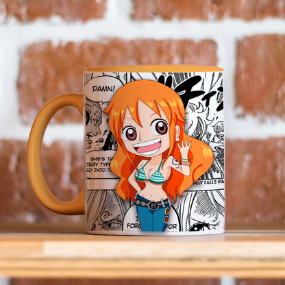 Taza de cerámica de 11Oz Nami ONE PIECE