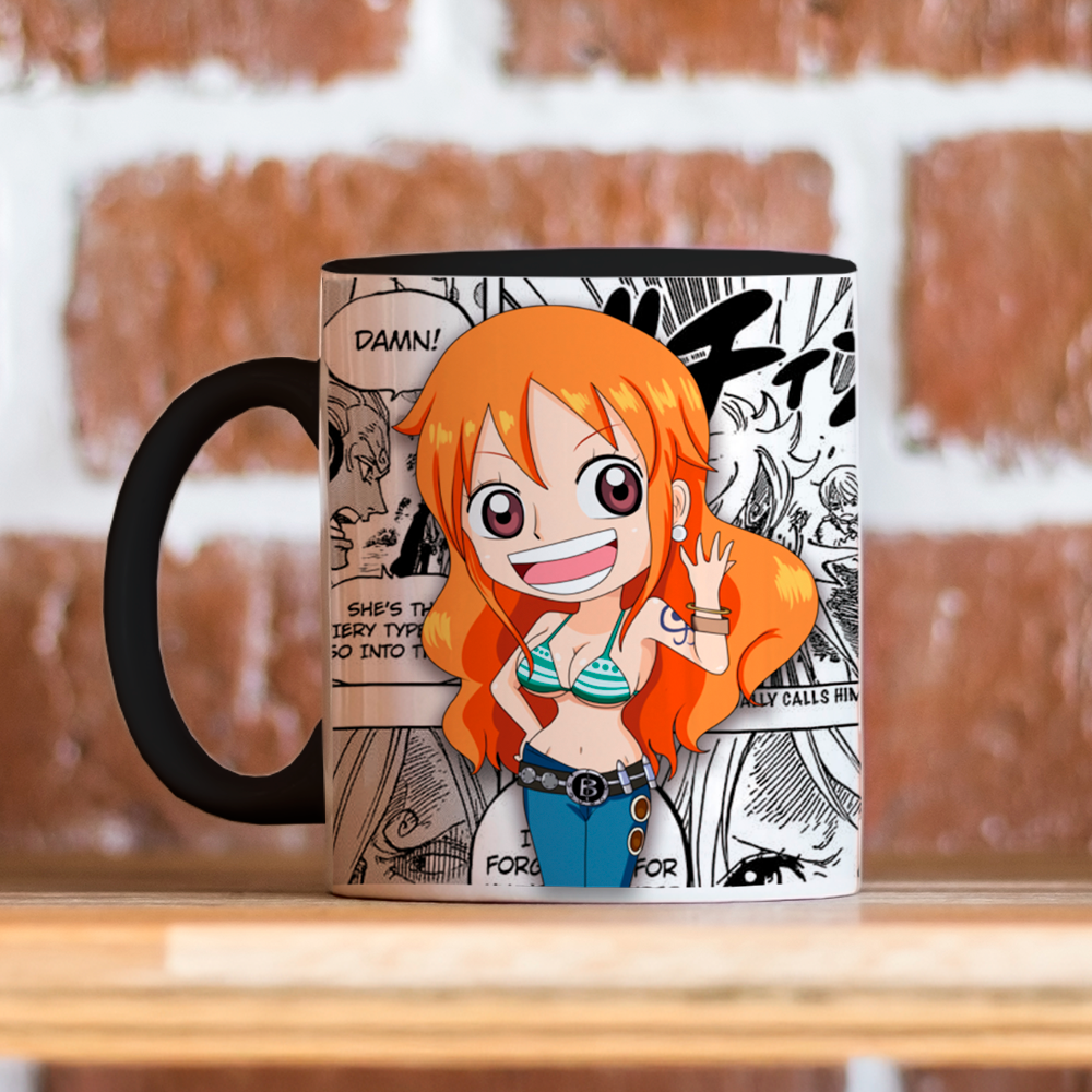 Taza de cerámica de 11Oz Nami ONE PIECE