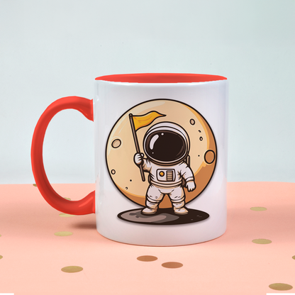 Taza de cerámica 11oz Astronauta