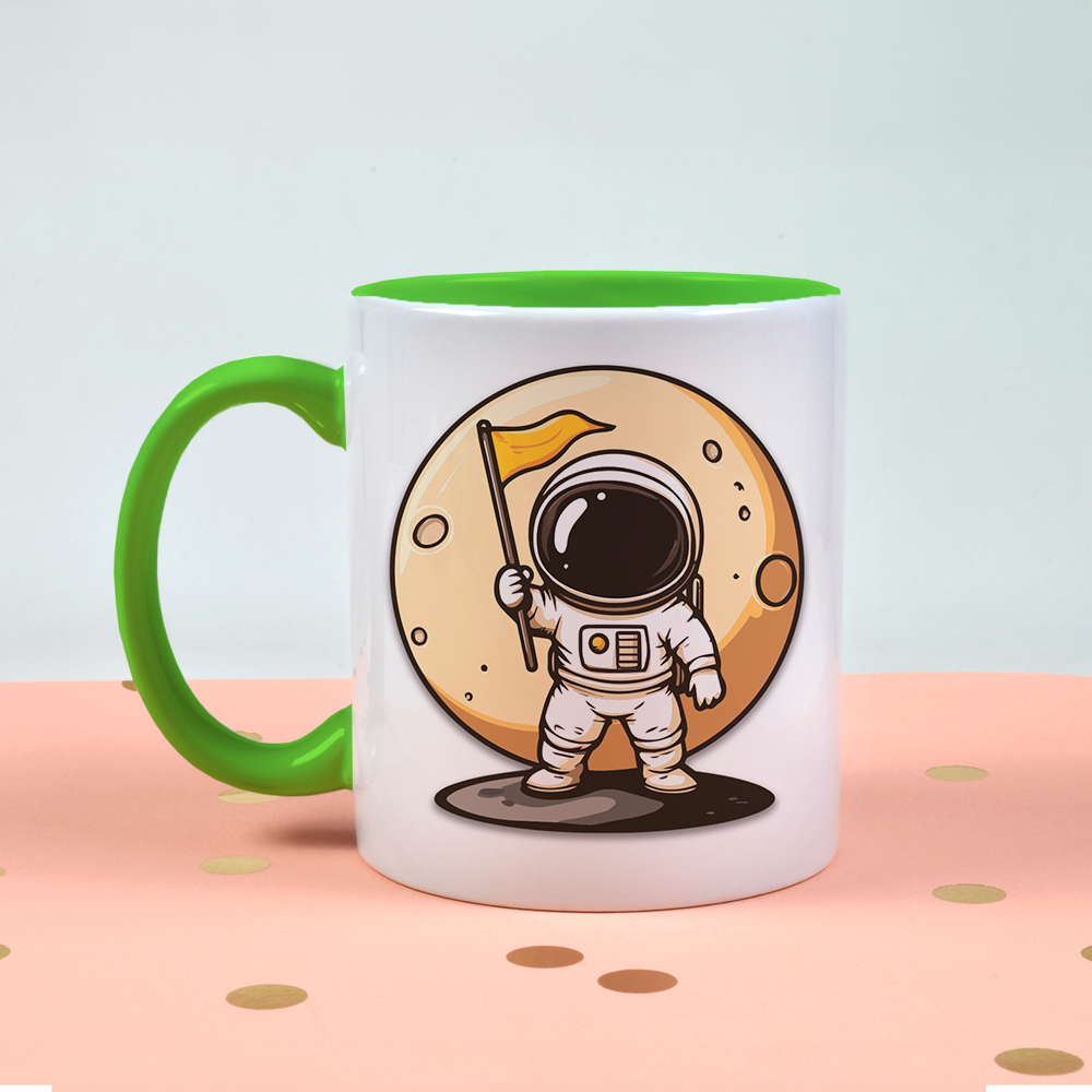 Taza de cerámica 11oz Astronauta